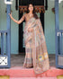 Vasthrlay Handloom Traditional Paisley Saree