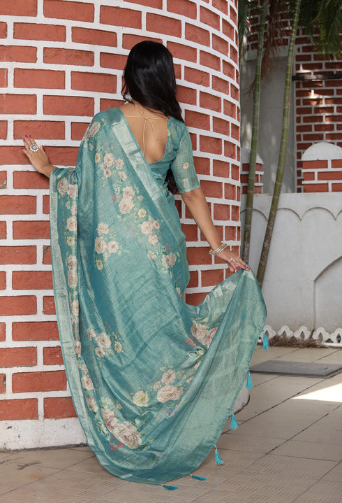 Vasthrlay Handloom Unstitched Saree
