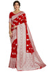 Vasthrlay Banarasi Gs Peach Ethnic Wear