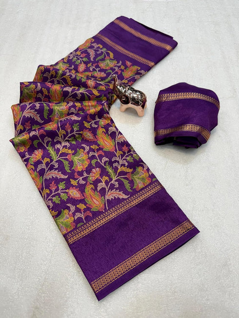 Vasthrlay Kashmiri Weaving Mehendi1