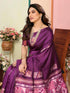 VasthrlayKanjivaram Banarasi Unstitched Mustard Free Ethnic Wear