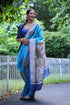 Vasthrlay Beautiful Kalamkari Contrast