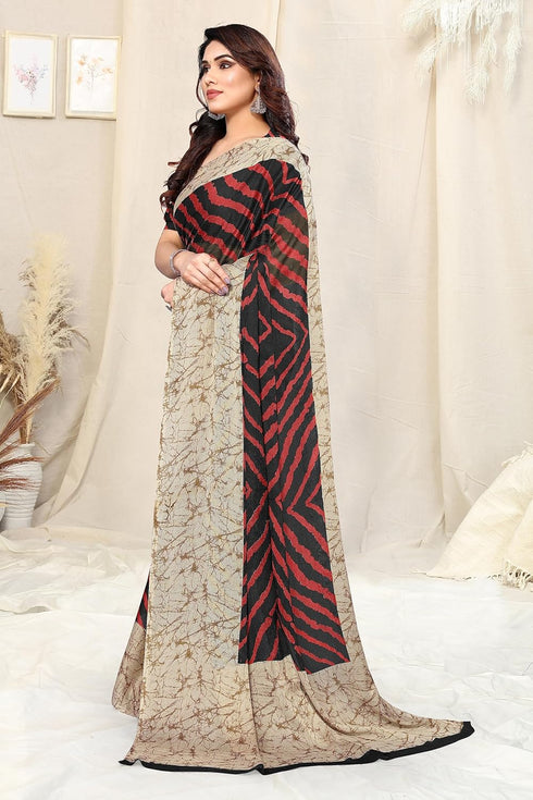 Vasthrlay Fashion Chiffon Printed Ethnic Wear