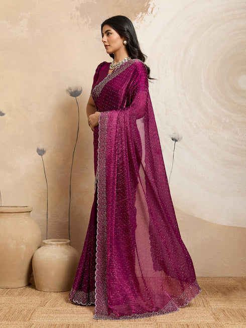 Vasthrlay Chiffon Saree