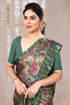 Vasthrlay Fashion Chiffon Georgette Beige Ethnic Wear