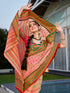 Vasthrlay Pink Cotton Saree