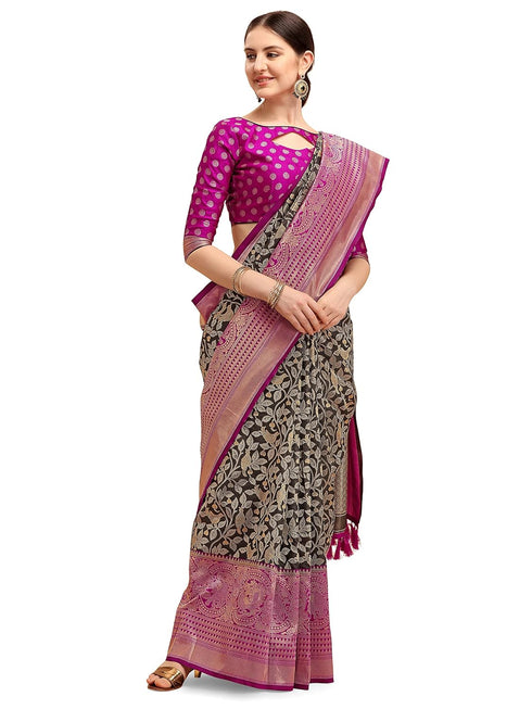 Vasthrlay Banarasi Weaving Saree