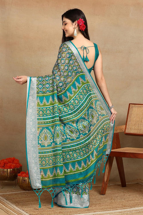 Vasthrlay Fashion Georgette Bandhani Printed Ethnic Wear