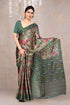 Vasthrlay Fashion Chiffon Georgette Beige Ethnic Wear