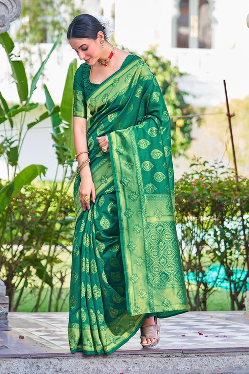 Vasthrlay Banarasi Wine Ethnic Wear