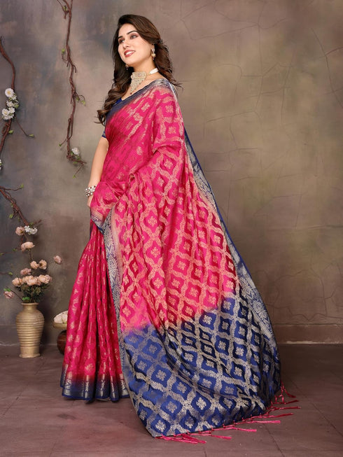 VasthrlayBanarasi Unstitched Chakori Chiku Free Ethnic Wear