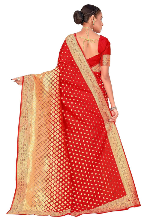 Vasthrlay Banarasi Rama Ethnic Wear