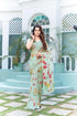 Vasthrlay Georgette Sequence White Ethnic Wear