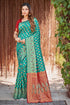 Vasthrlay Banarasi Premium Red Ethnic Wear