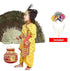 Raj Fancy Dresses Krishna Dress for Kids, Baby Krishna Dress for Janmashtami with Krishna Mukut