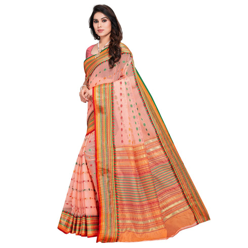 Vasthrlay Jacquard Unstitched Saree