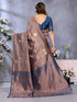 Vasthrlay Banarasi Unstitched Saree