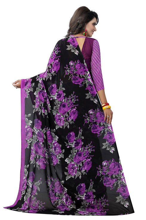 Vasthrlay Venkatagiri Georgette Blouse Sdpl Floral Ethnic Wear