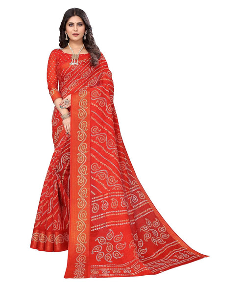 Vasthrlay Printed Yellow Jetpuri Ethnic Wear