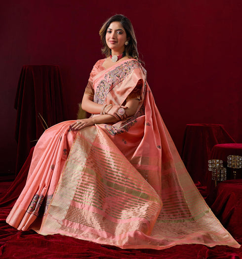 Vasthrlay Embroidery Saree