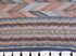 Vasthrlay Brown Linen Floral| Striped| Check Design Printed Saree With Solid Unstitched Linen Blouse Piece