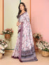 VasthrlayDigital Printed Unstitched Brown Free Ethnic Wear