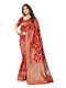 Vasthrlay Kanjivaram Unstitched Saree