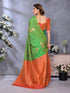 VasthrlaySilk Unstitched Pink Dark Free Ethnic Wear