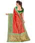 Vasthrlay Banarasi Pistagreen Ethnic Wear