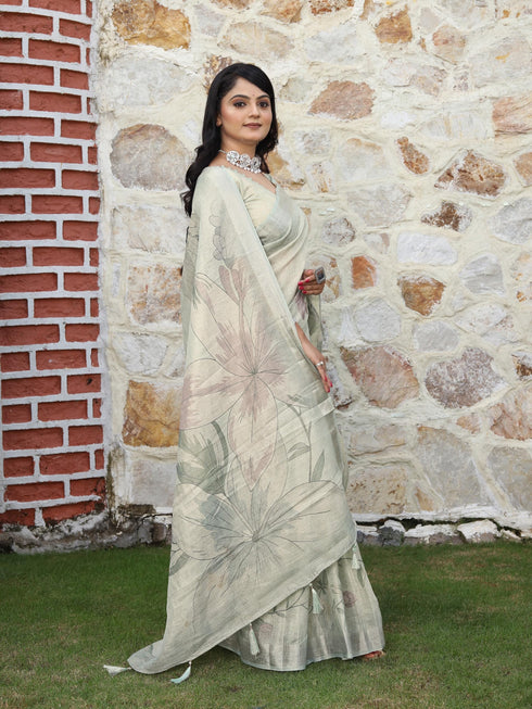 Vasthrlay Handloom Unstitched Saree