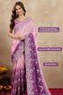 Vasthrlay Jacquard Embroidery Unstitched Purple Ethnic Wear