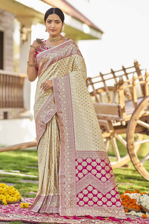 Vasthrlay Adorable Pattern Banarasi Piece Mn1738