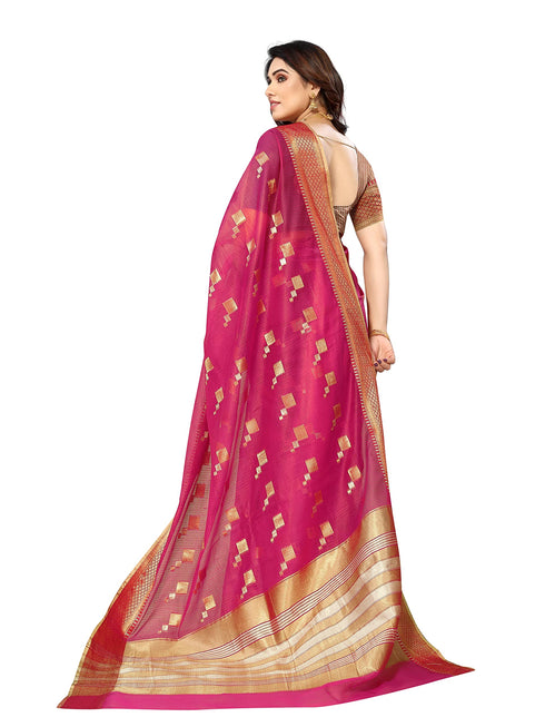Vasthrlay Jacquard Unstitched Saree
