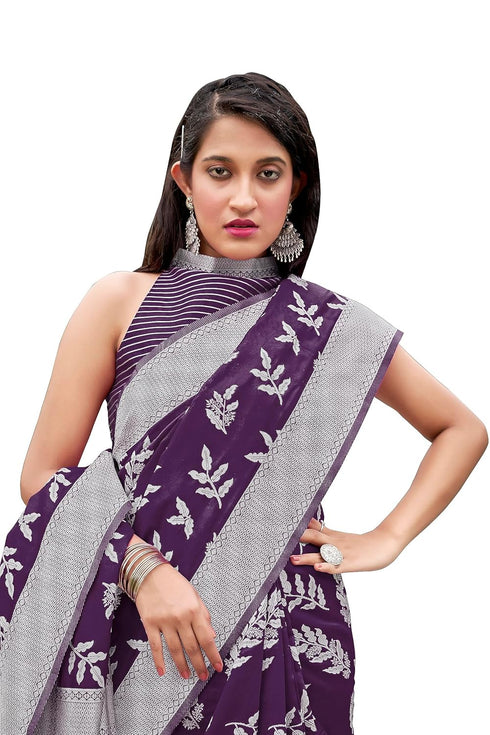 Vasthrlay Banarasi Seagreen Ethnic Wear