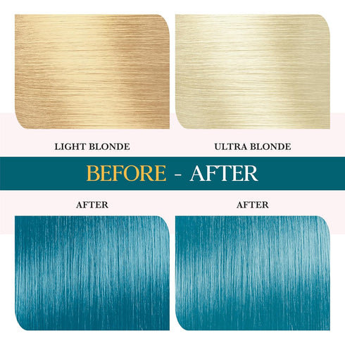 Cosglam Semi Permanent Hair Color Peacock Blue (#52)