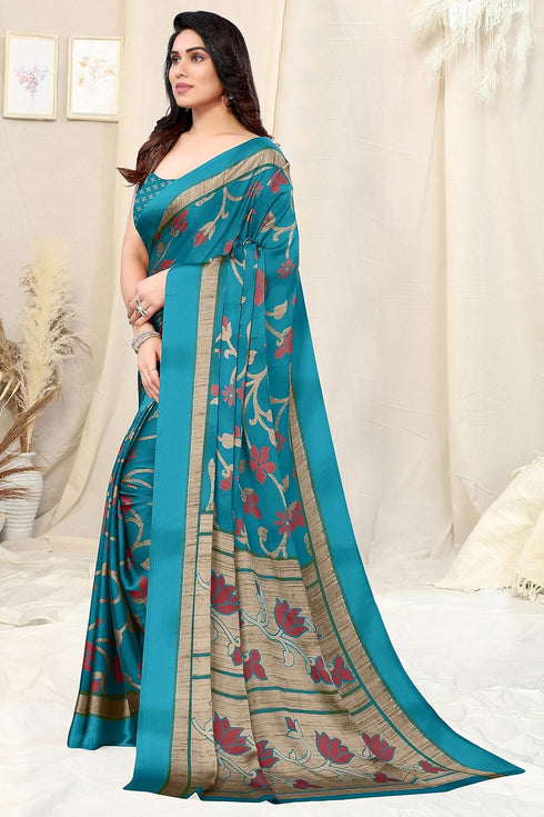 Vasthrlay Fashion Chiffon Printed Ethnic Wear