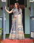 Vasthrlay Cotton Handloom Tassels Saree