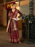 Vasthrlay Kanjivaram Unstitched Jacquard Stylish Saree