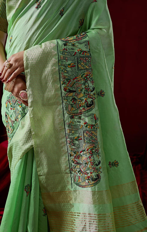 Vasthrlay Embroidery Saree
