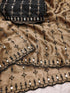 Vasthrlay Embroidery Unstitched Saree