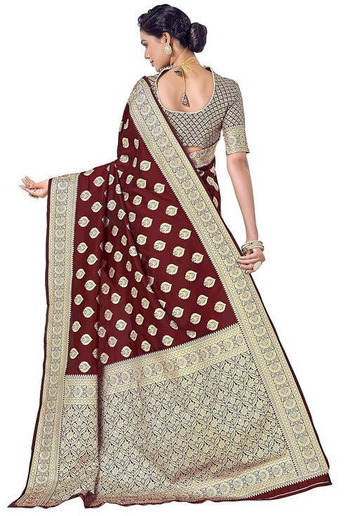 Vasthrlay Banarasi Gs Bridal Rama Ethnic Wear