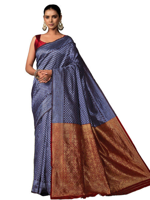 Vasthrlay Banarasi Woven Saree
