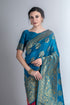 Vasthrlay Magenta Banarasi Saree