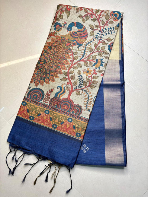 Vasthrlay Extraordinary Kalamkari Printed