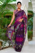 Vasthrlay Fashion Georgette Geometric Printed Ethnic Wear