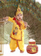 Fancy Dresses Radha And Krishna Brocade Fabric Costume