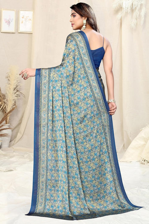 Vasthrlay Fashion Chiffon Printed Ethnic Wear