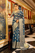 Vasthrlay Women's Organza Designer Unstitched Saree