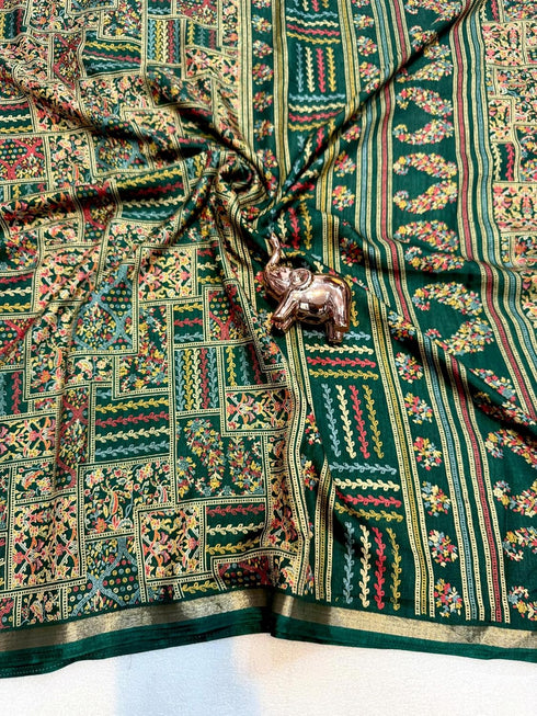 Vasthrlay Kalamkari Darkblue