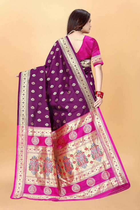 Vsathrlay Banarasi Paithani Kanjivaram Collections Ethnic Wear
